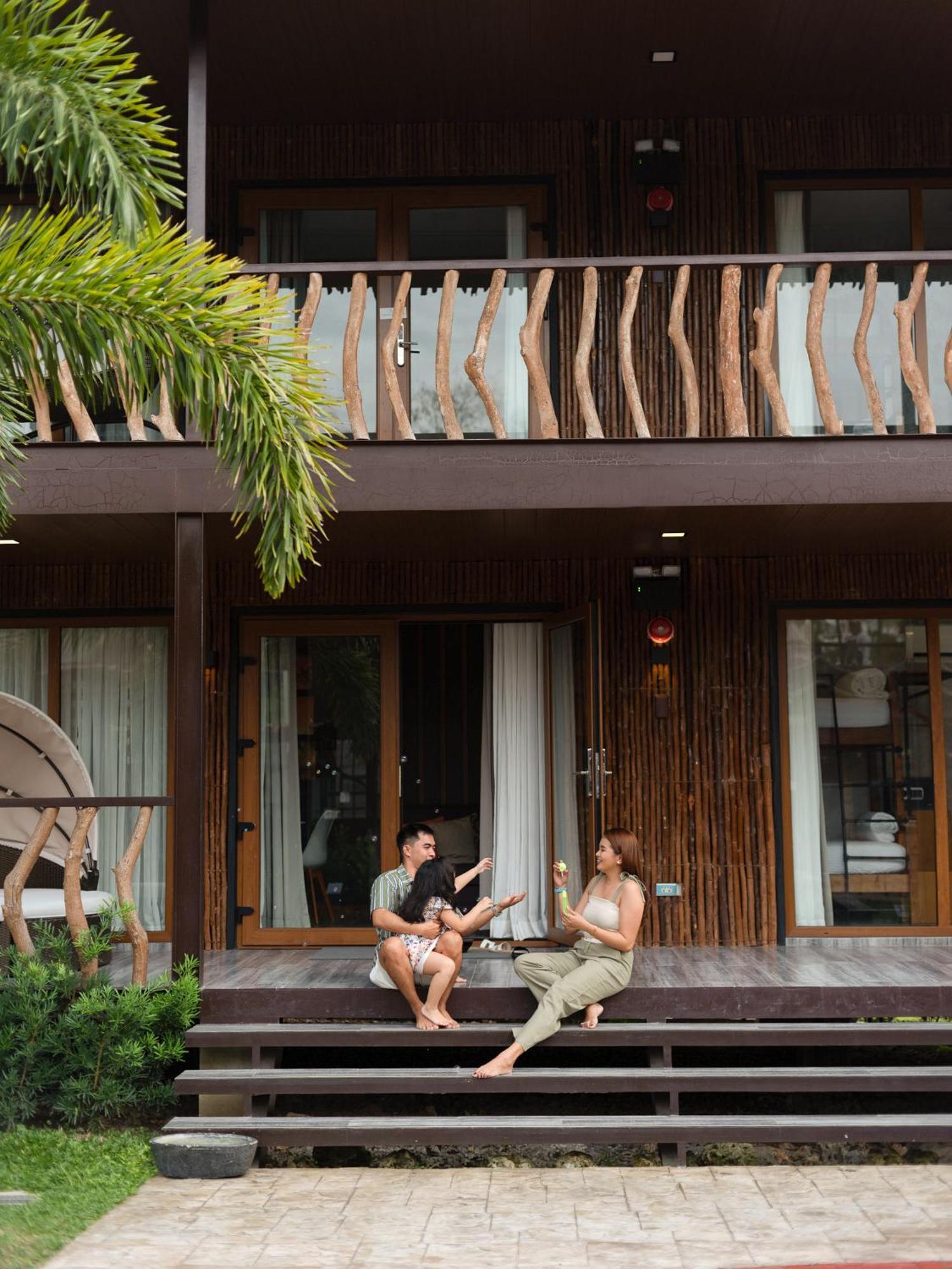 Crusoe Cabins Costa Azalea Samal Exterior foto